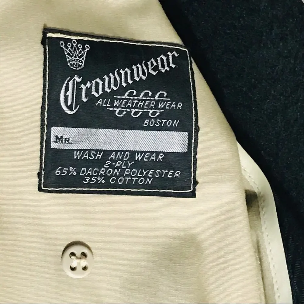 Crownwear Clarendon Faux Fur Lined Trench Coat Tan Size 38 Regular